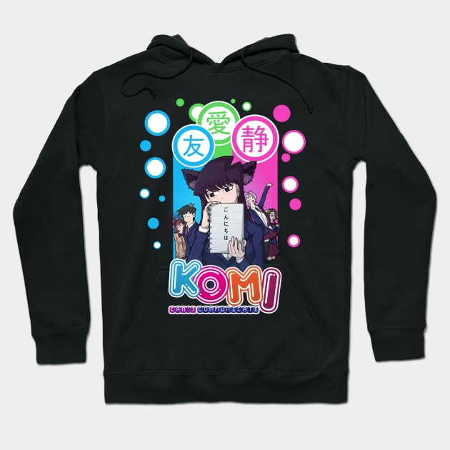 Komi Cant Communicate Hoodie by BrokenGrin